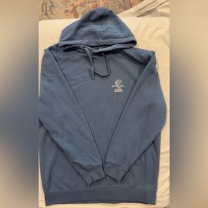 Oura Blue Hoddie Sweater with Shelby Cobra Embroidered Logo